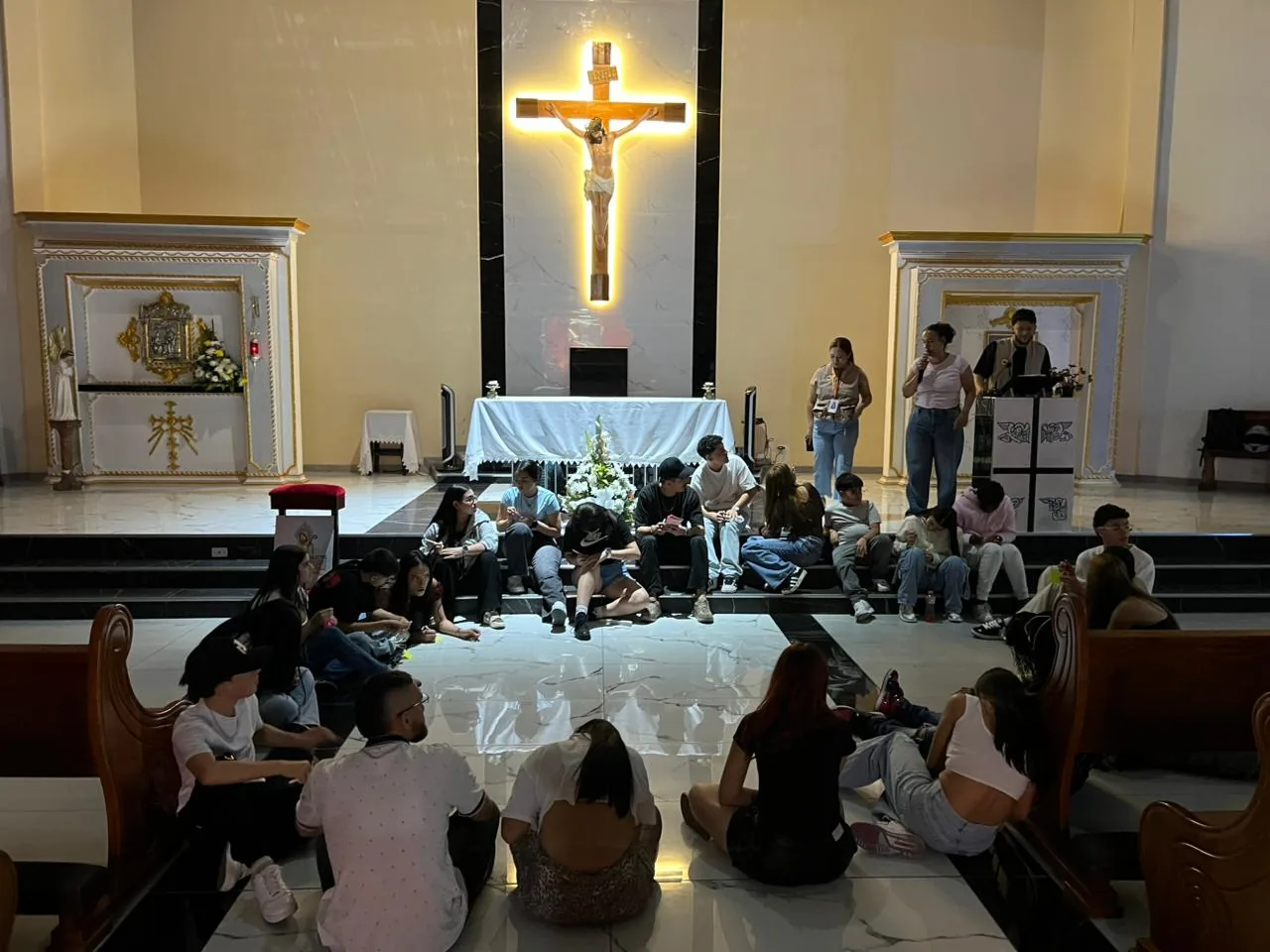 Actividad comunitaria de la Corporación Zarigüeyas LDZ