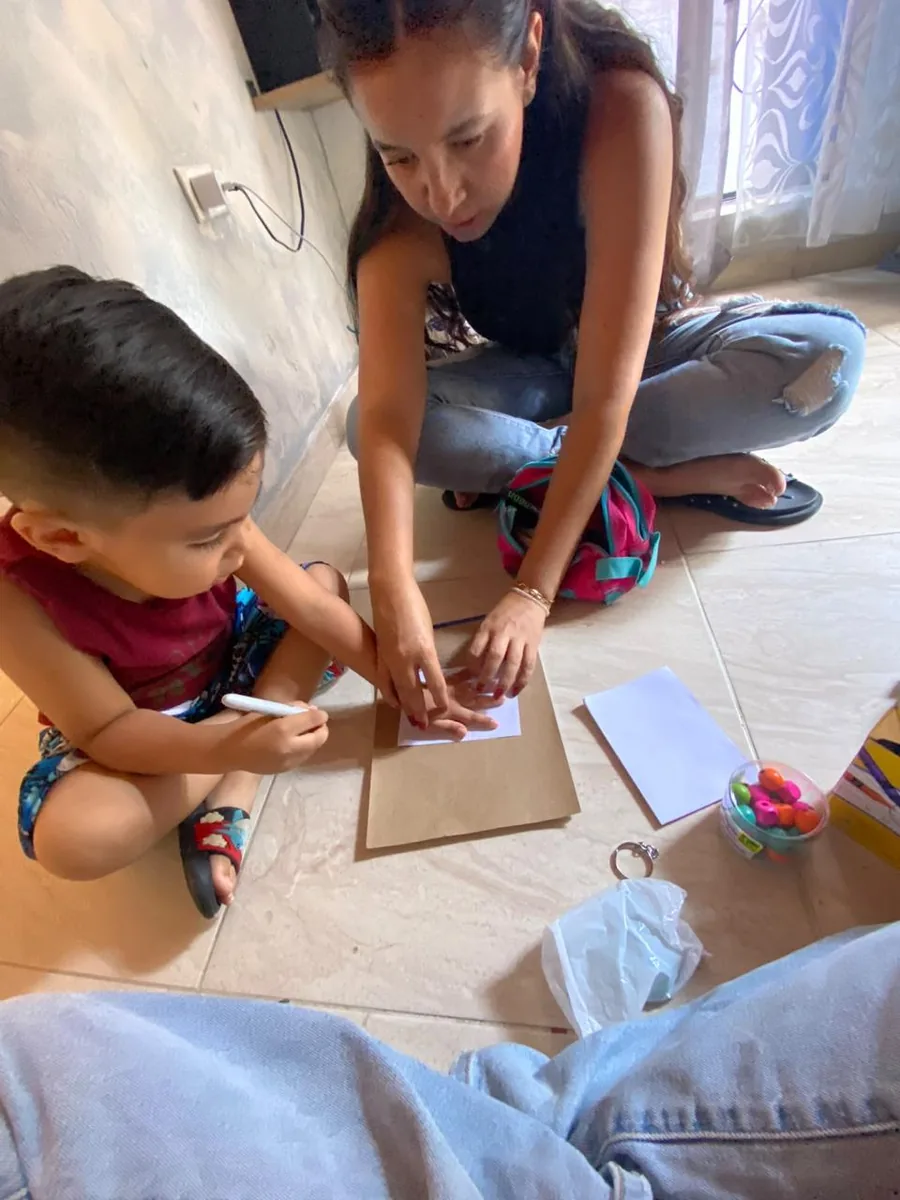 Actividad comunitaria de la Corporación Zarigüeyas LDZ