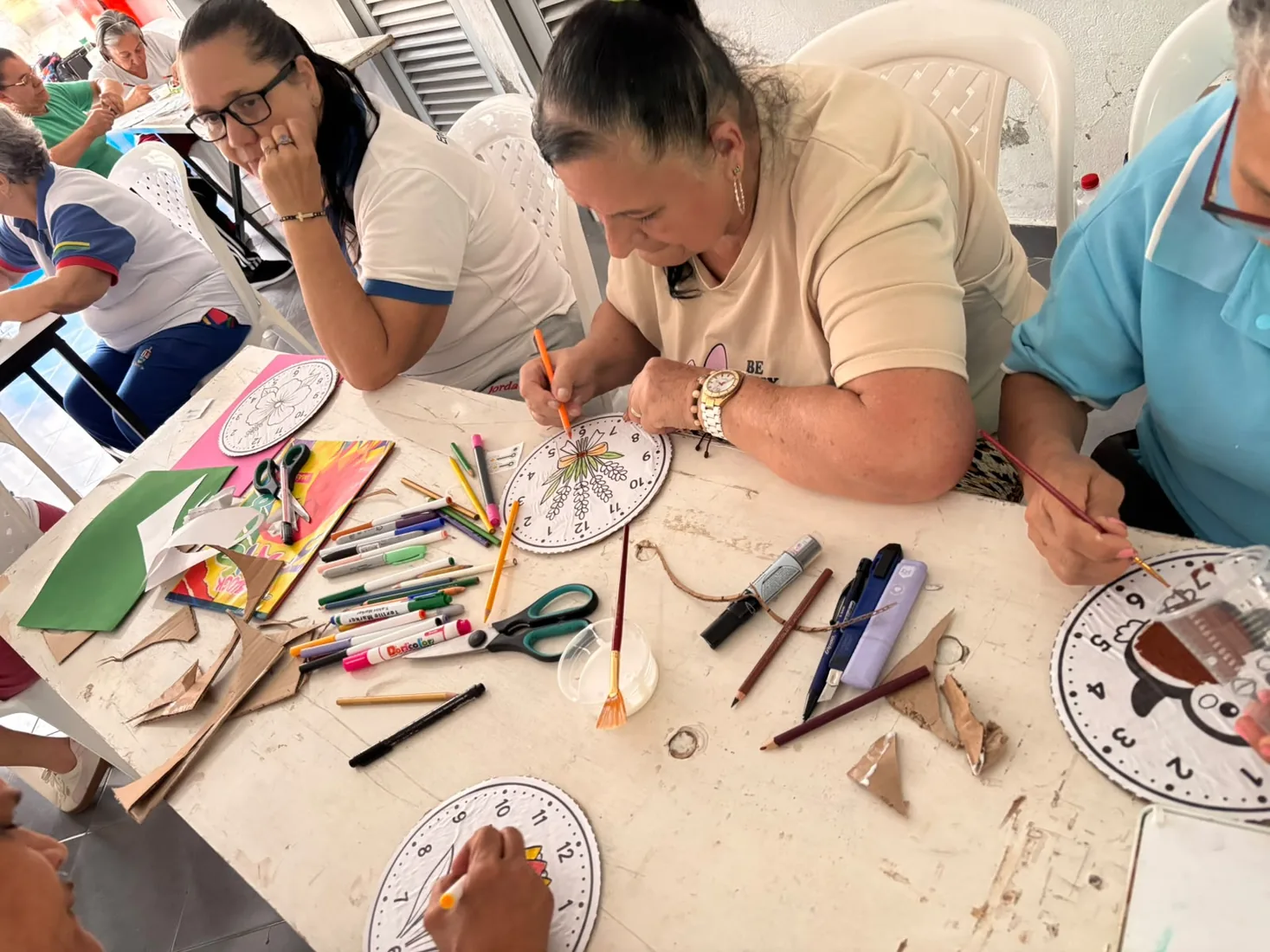 Actividad comunitaria de la Corporación Zarigüeyas LDZ
